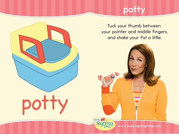 Sign of the Week - Potty | SigningTime